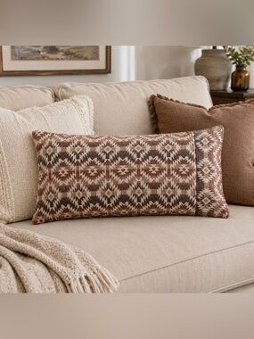 Paseo Road By HiEnd Accents Mesa Wool Blend Western Self Cuff Pillowcase, 20x30”
